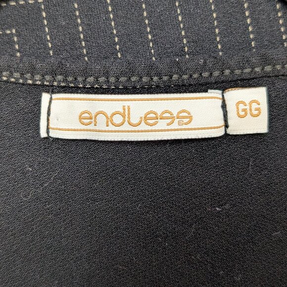 Endless Long Sleeve Line Pattern Top - Picture 6 of 7